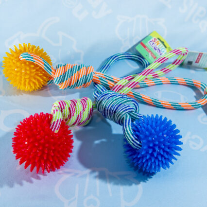16" Rope with Ball Tug Toy