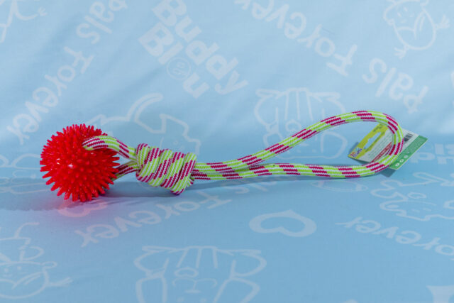 16" Rope with Ball Tug Toy - Image 3