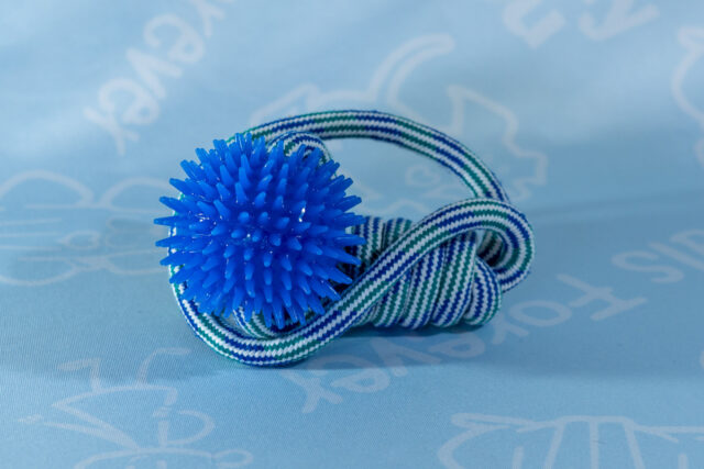 16" Rope with Ball Tug Toy - Image 8