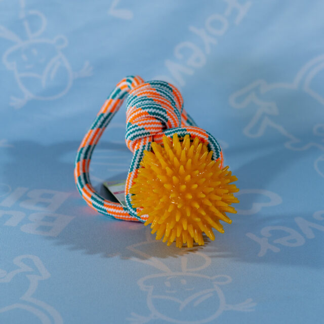 16" Rope with Ball Tug Toy - Image 7