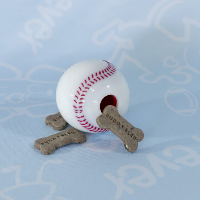 Baseball Treat Dispenser Chew Toy - Image 3