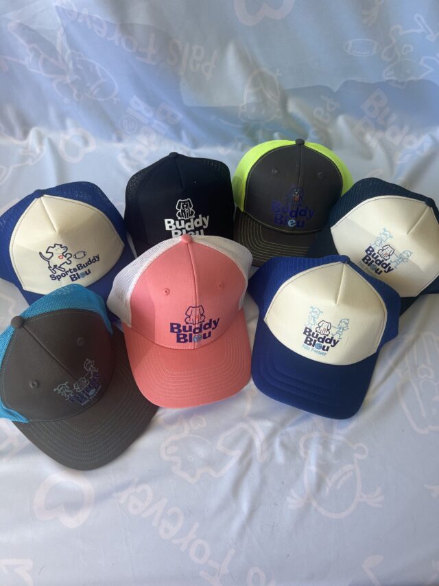 Buddy Bleu Adult Trucker Hats