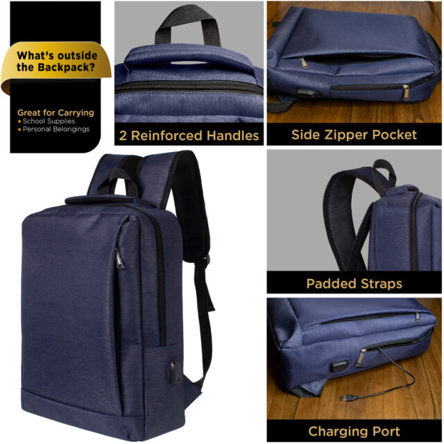 18" Premium Buddy Bleu Laptop Bag - Image 9