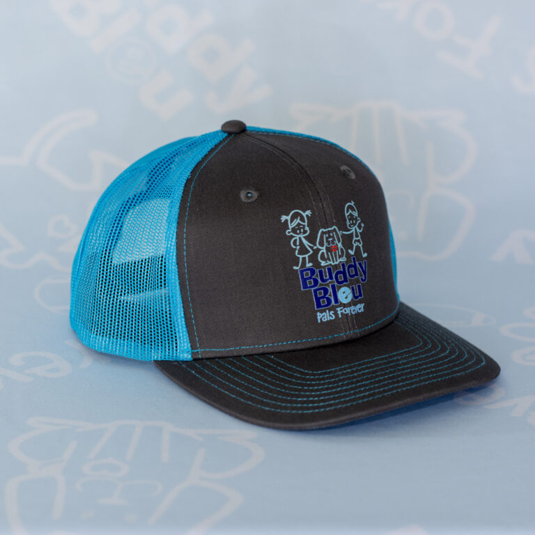 Buddy Bleu Adult and Kid's Trucker Hats - Image 5