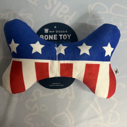 July 4th Dog Bone Toy
