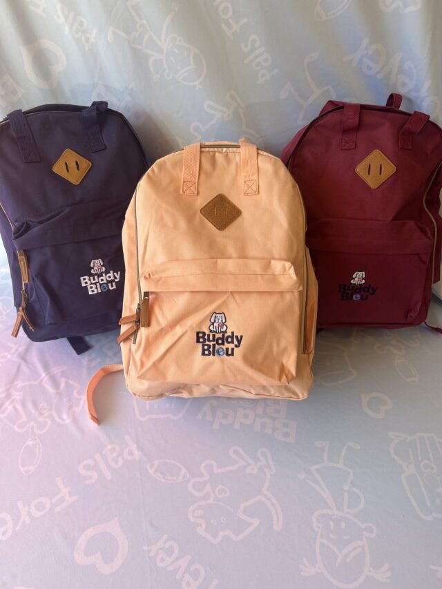 Buddy Bleu Back to School Double Handle Laptop BackPack