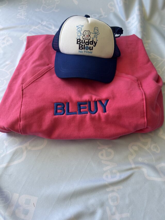 Buddy Bleu Pup Hooded Sweatshirts - Image 5