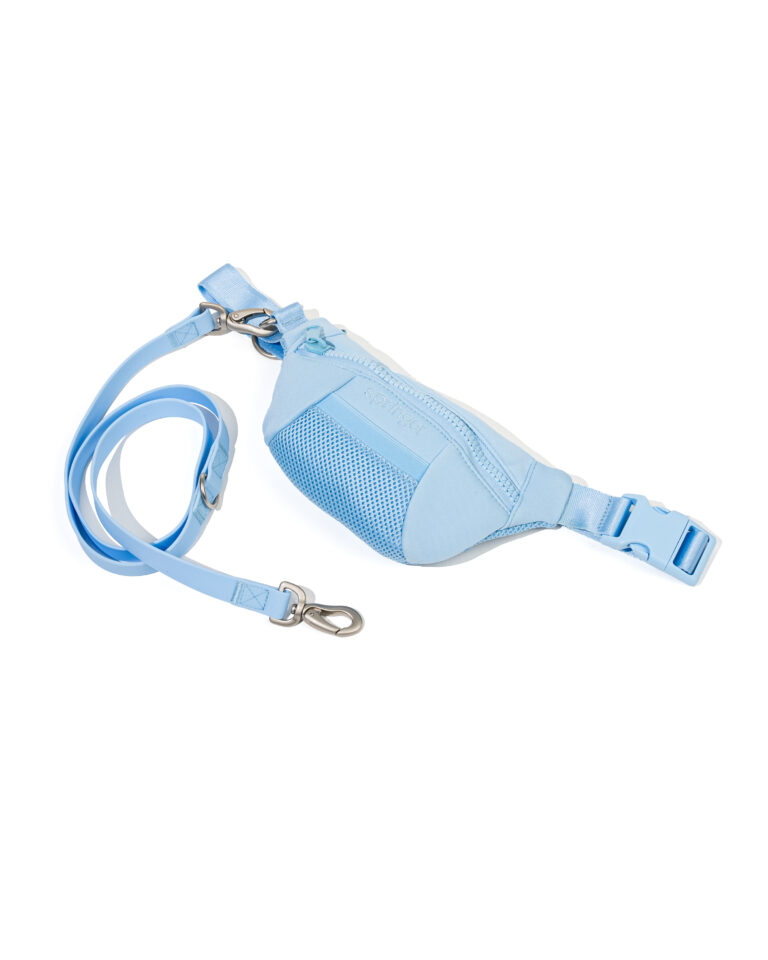 Buddy Bleu Sling Bag Fanny Pack/Matching Leash - Image 5