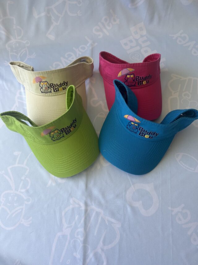 Buddy Bleu Beach Adult Visors - Image 2