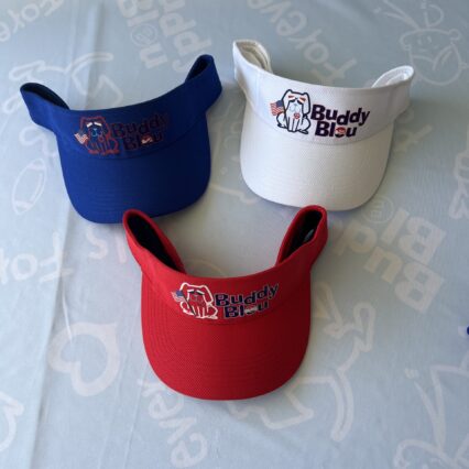 Buddy Bleu July 4th Adult Visors