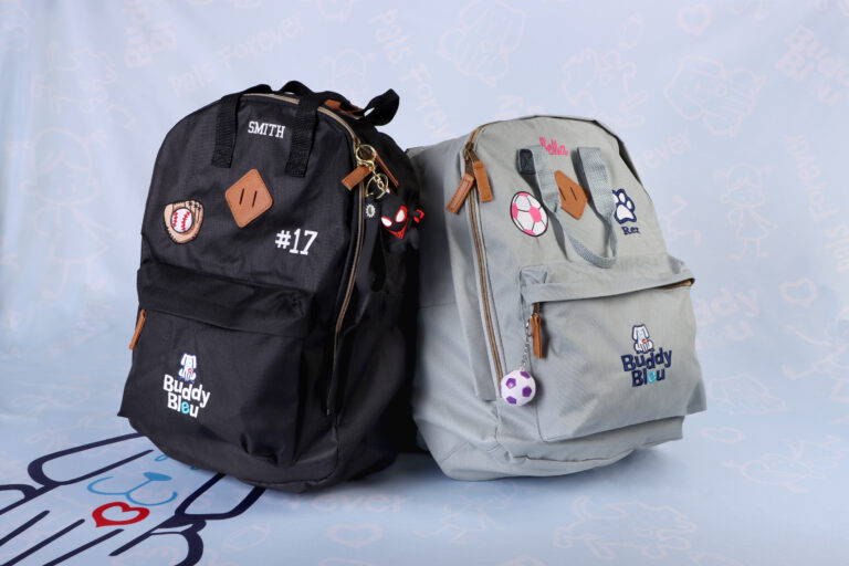 Buddy Bleu Back to School Double Handle Laptop BackPack - Image 2