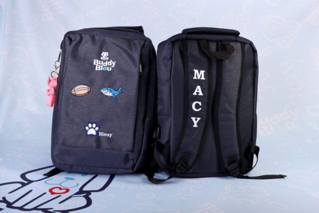 18" Premium Buddy Bleu Laptop Bag - Image 4