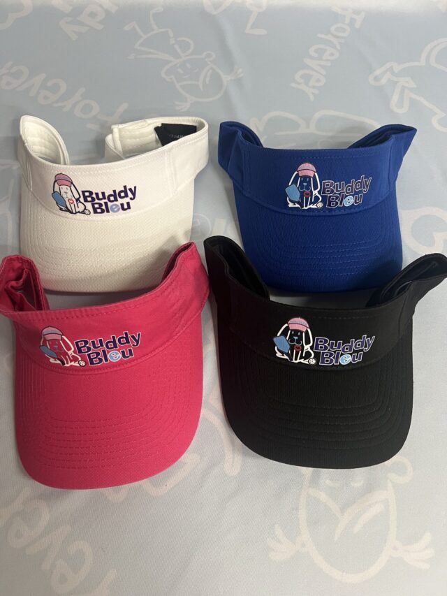 Buddy Bleu PickleBall Adult Visors