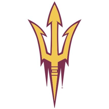 Arizona State Reversible Pet Bandana Style 1