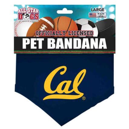 Cal Berkeley Pet Bandana Style 2