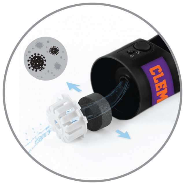 Clemson Pet Water Bottle - Image 5