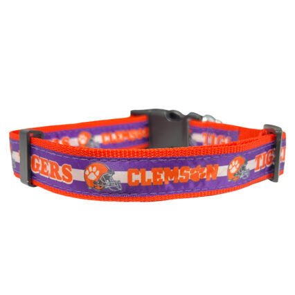 Clemson Satin Collar