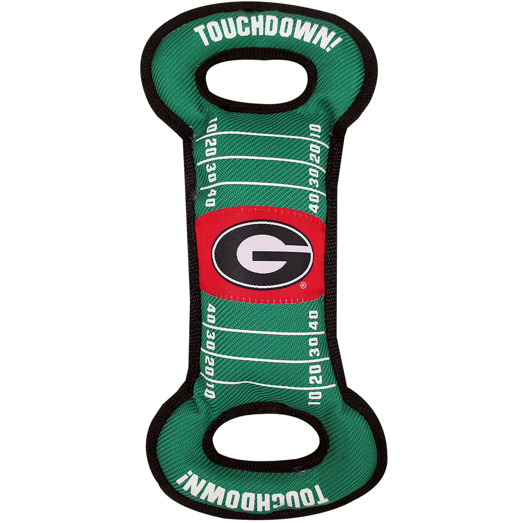 Georgia Football Field Tug Toy