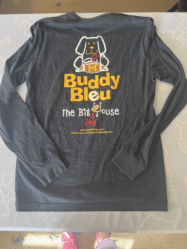 Michigan Big House Adult and Kid's Long Sleeve T Shirts - Image 3