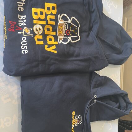 Michigan Big House Adult and Kid's Hooded Champion Sweatshirts