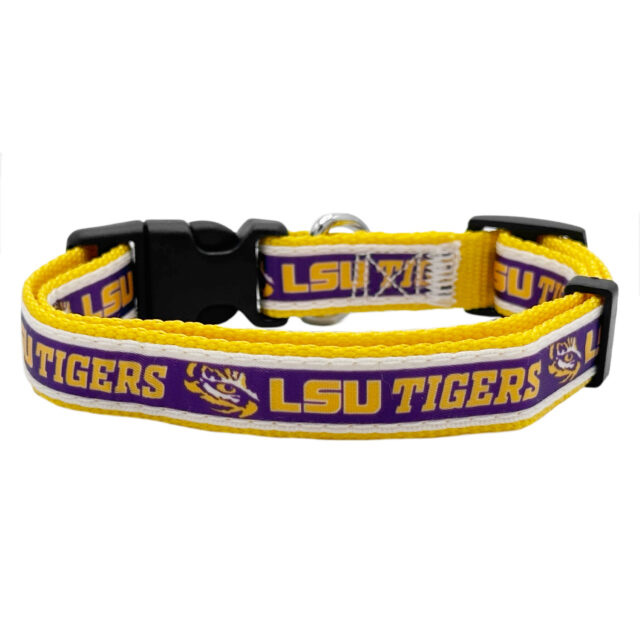 LSU Satin Collar