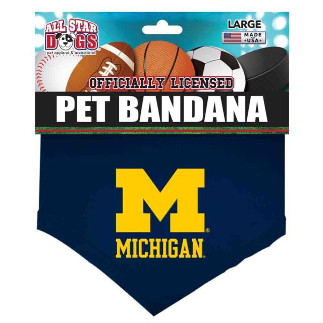 Michigan Pet Bandana Style 2