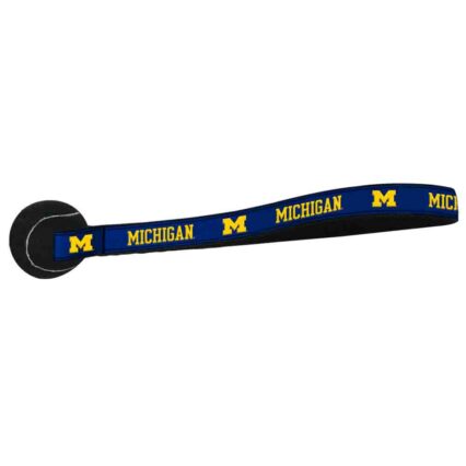 Michigan Tennis Ball Throw Toy