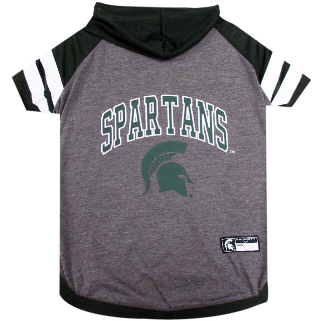 Michigan State Pet Hoodie Tee Shirt