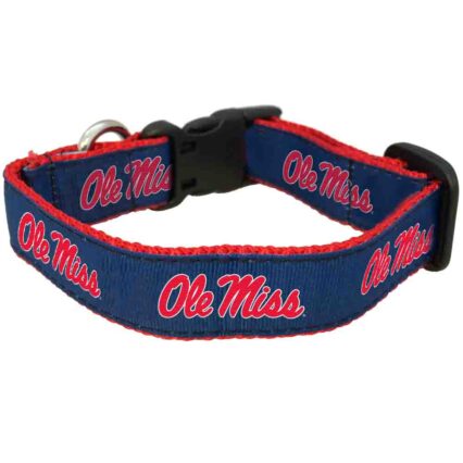 Ole Miss Pet Collar Style 2