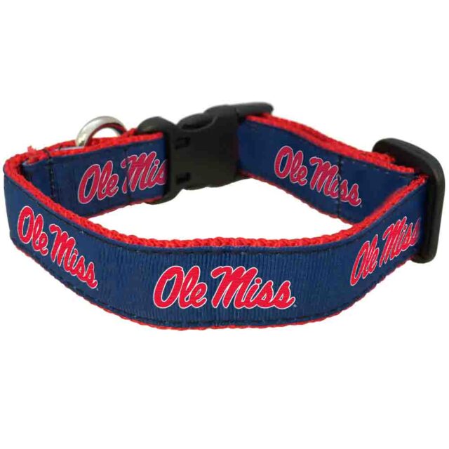 Ole Miss Pet Collar Style 2