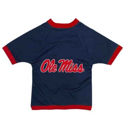 Ole Miss Collegiate Mesh Pet Jersey Style 2