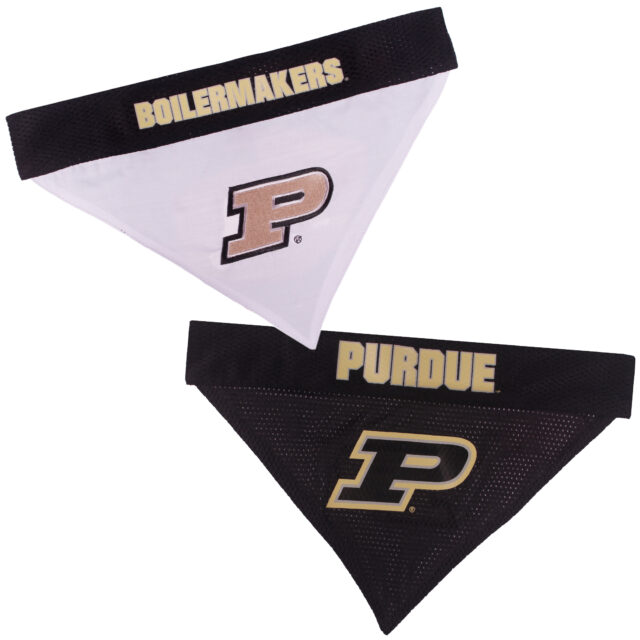 Purdue Reversible Pet Bandana Style 1