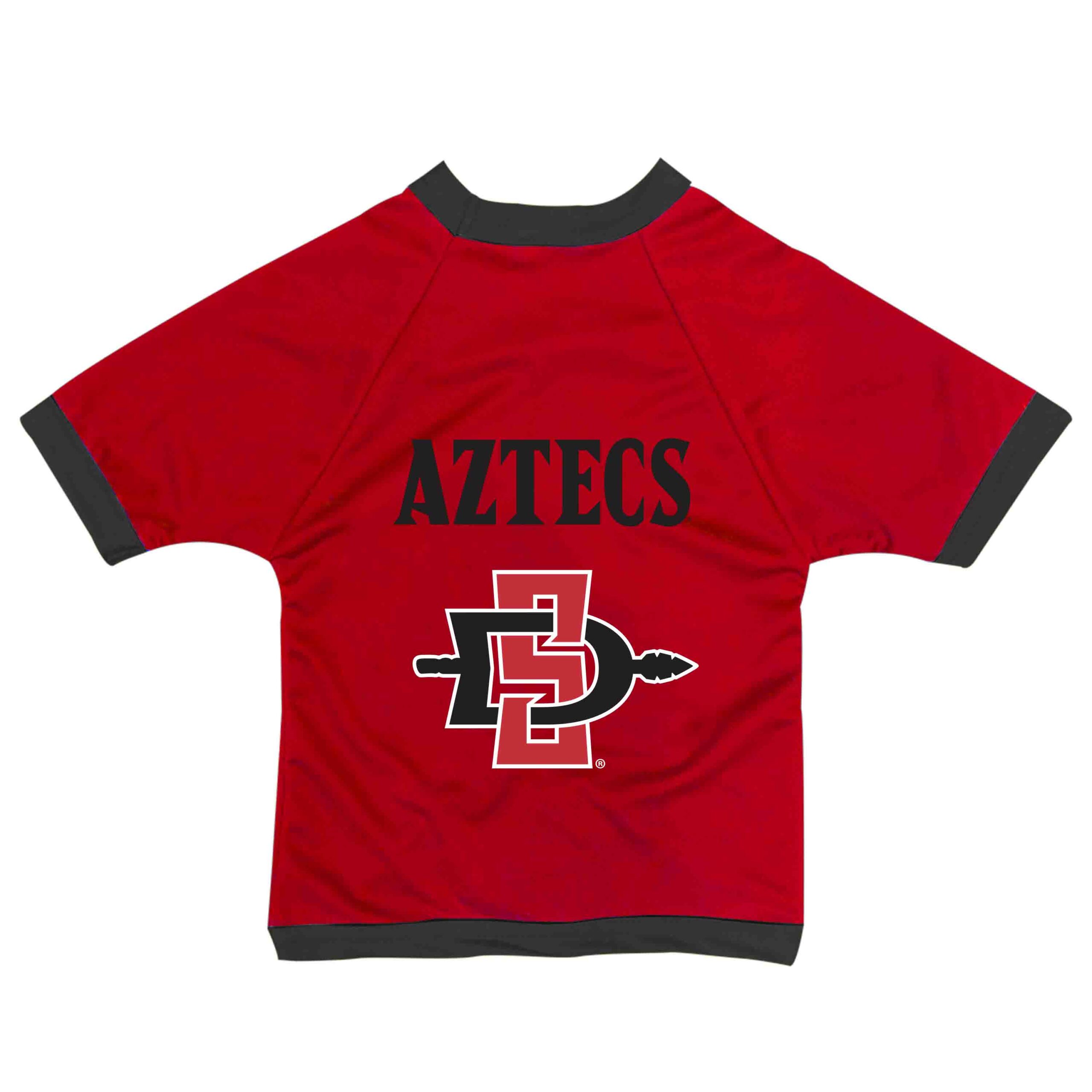 SDSU Collegiate Mesh Pet Jersey Style 2