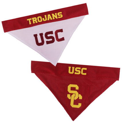 USC Reversible Pet Bandana Style 1