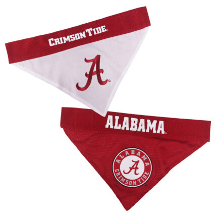 Alabama Reversible Pet Bandana Style 1