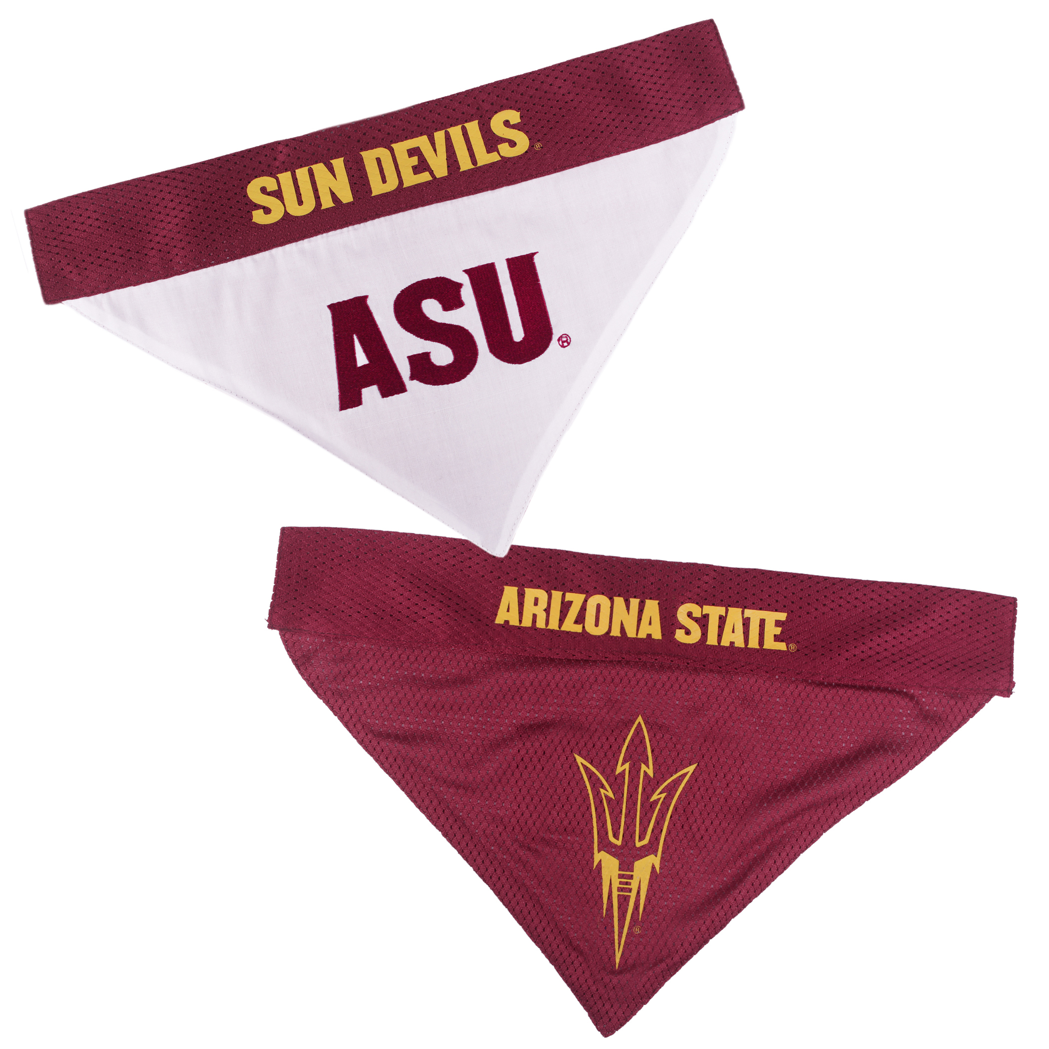 Arizona State Reversible Pet Bandana Style 1