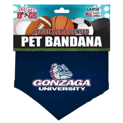 Gonzaga Pet Bandana Style 2