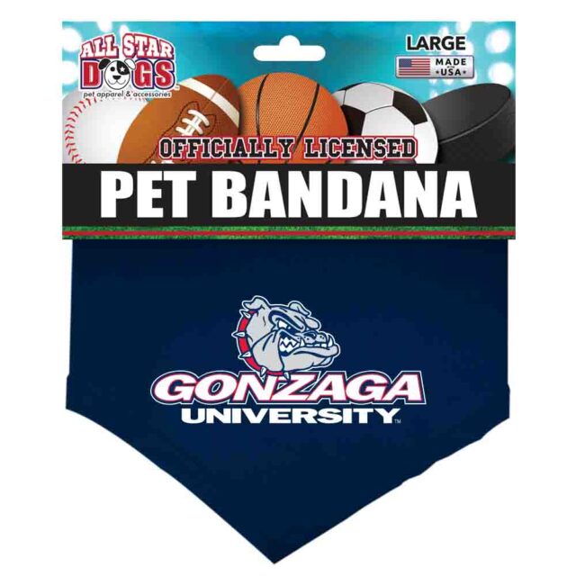 Gonzaga Pet Bandana Style 2