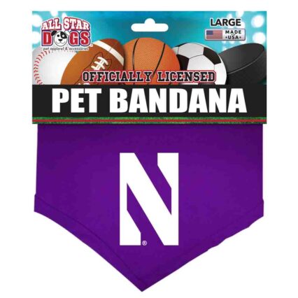 Northwestern Pet Bandana Style 2